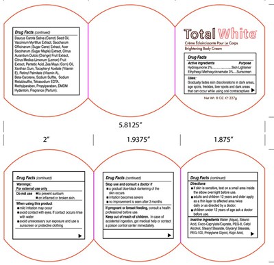 Total White 8 Oz. Cream Drug Facts (Small8ozcapdrug Facts)